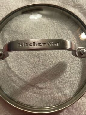 KitchenAid Glass Lid Fits 6.25 Cookware Stainless Rim Handle Replacement